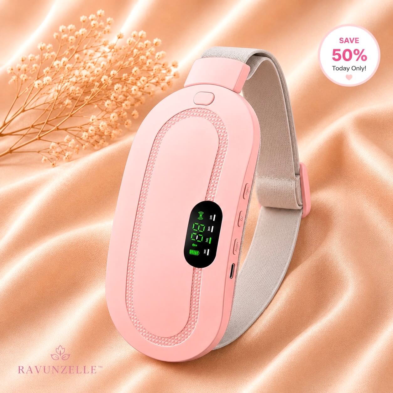Ravunzelle™ Menstrual Heating Belt