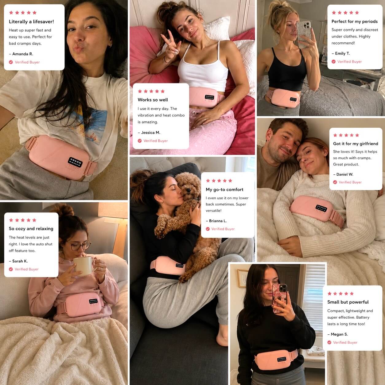 Ravunzelle™ Menstrual Heating Belt